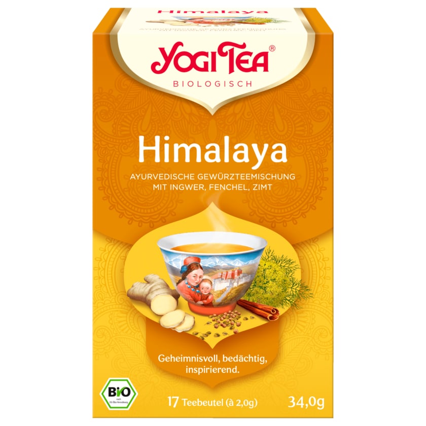 Yogi Tea Bio Tee Himalaya 34g 17 Beutel
